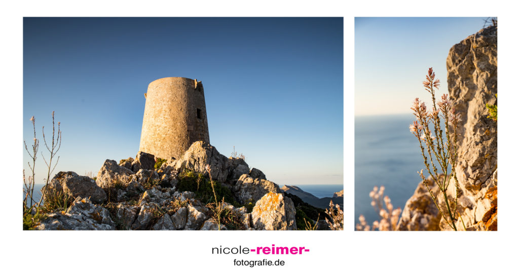 Torre de Albercutx zur goldenen Stunde - Nicole Reimer Fotografie